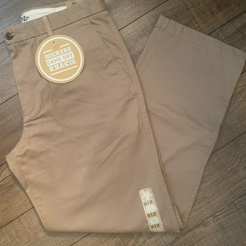 Dockers Game Day Khaki Missouri Mizzou Tigers Collegiate Pants Sz 34/32